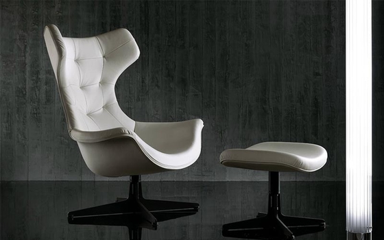 China Cadeira traseira alta do escritório da cisne, cadeira estofada couro da cisne do plutônio Arne Jacobsen fornecedor