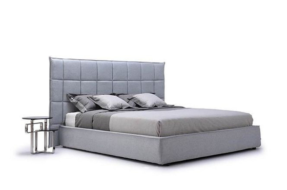 China Cor personalizada mobília estofada moderna da sala da tela da cama do estilo italiano fornecedor
