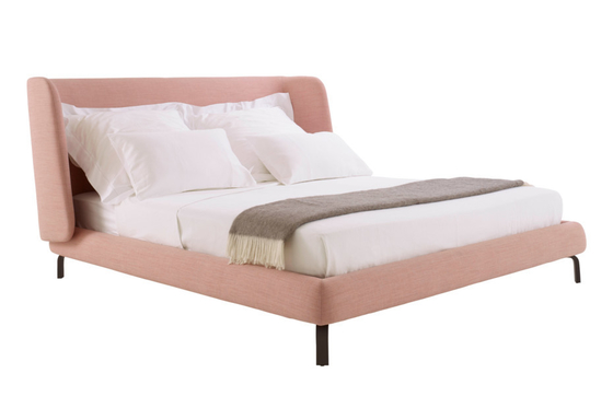 China Mobília estofada moderna do quarto da tela da cama do quadro da cama enorme para o hotel fornecedor