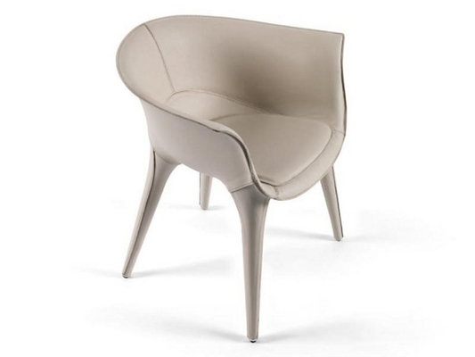 China Cadeira do braço da fibra de vidro de Doralee com formas bem definidas refinadas do projeto fornecedor