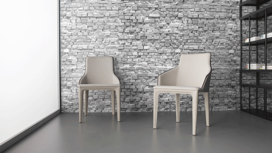 China Ola da ideia da inovação que janta a cadeira/a cadeira bonita pé de madeira de Itália fornecedor