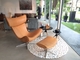 Fibra de vidro/couro da cadeira de Replia Henrik Pedersen Boconcept Imola confortável fornecedor