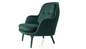 Mobílias escandinavas do luxo do estilo da cadeira de sala de estar da fibra de vidro de Fritz Hansen Fri fornecedor