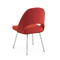 Fibra de vidro do lado de Saarinen que janta os pés de aço inoxidável da tela de Relex da cadeira fornecedor