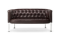 Assentos estofados modernos do sofá 3 de Haussmann do agregado familiar com braço confortável fornecedor