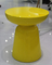 GV customizável interno pequeno da mesa de centro redonda amarela do metal de Arcylic fornecedor