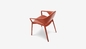Cadeira do braço da fibra de vidro de  133 Ico com estrutura contínua da madeira da cinza fornecedor
