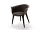 Cadeira do braço da fibra de vidro de Doralee com formas bem definidas refinadas do projeto fornecedor