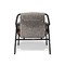 Cadeira de sala de estar da fibra de vidro de FLETCHER com a pressão preta matte da tela da armação de aço fornecedor