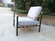 A cadeira do braço da fibra de vidro de Flou Iko com armação de aço tubular/correias de couro suporta fornecedor