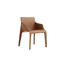 A cadeira/couro claros luxuosos de Poliform Seattle cobre o jantar da cadeira do braço fornecedor