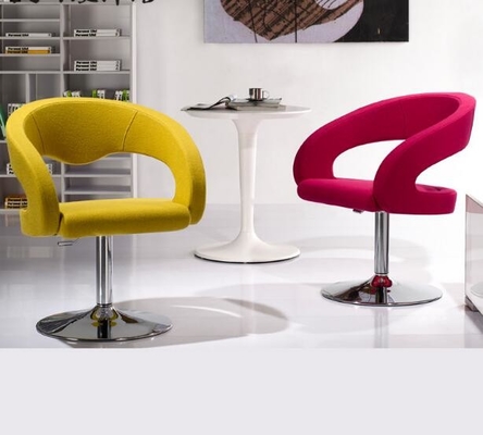 China Da cadeira clássica moderna do escritório do salão de beleza base de aço inoxidável colorida da liga de alumínio fornecedor
