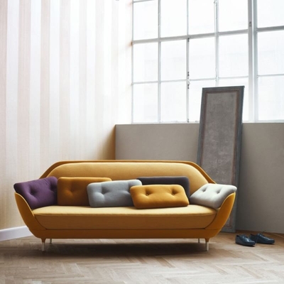China Sofá de Jaime Hayon Favn da tampa de tela, sofá moderno da sala de visitas da réplica do pé do metal fornecedor