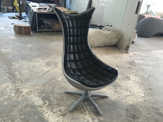 China Cadeiras animais pretas da cauda da sereia da cadeira/sala de visitas do braço da fibra de vidro fornecedor