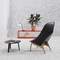 Cadeira de sala de estar da fibra de vidro de Uchiwa do estilo do lazer para a sala de visitas com base de madeira fornecedor