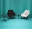 Cadeira de sala de estar com pés de madeira, cadeira do feno da tela de sala de estar da mobília moderna baixa fornecedor