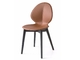 Cadeira de couro bronzeado estofada feito-à-medida, cadeira de W da manjericão do estúdio de MrSmith fornecedor