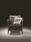 Cadeira de sala de estar pródiga da fibra de vidro de ISABEL com coxins e os braços macios fornecedor